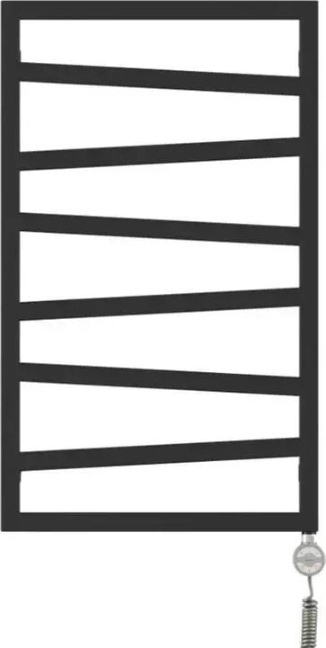 Grzejnik łazienkowy Sourcing ZIGZAG 835X500 MOA WITH OIL MET GREY