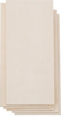 Dalprint Baza drewniana Dpcraft deseczka 18 x 7 x 0, 4 cm, 6 szt.