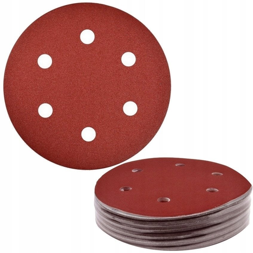 Geko Papier ścierny na dysk z otworami 225mm P150 Żyrafa (10 opak.) (10/1000)