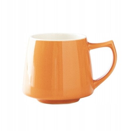 ORIGAMI - Filiżanka ceramiczna Aroma 200ml Pomarańczowa