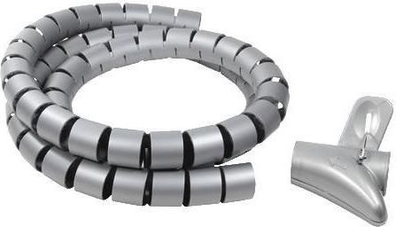 Organizer LogiLink Spirala na przewody Szary 1 sztuka (KAB0014)