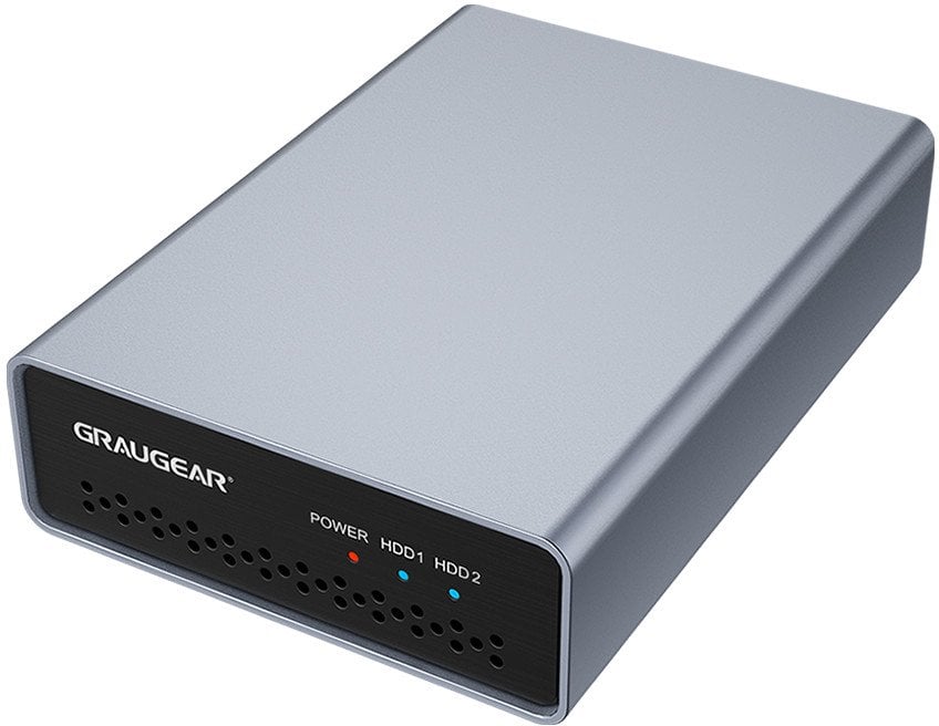 GRAUGEAR G-25RD2-AC-10G obudowa do dysków twardych Obudowa HDD/SSD Srebrny 2.5"