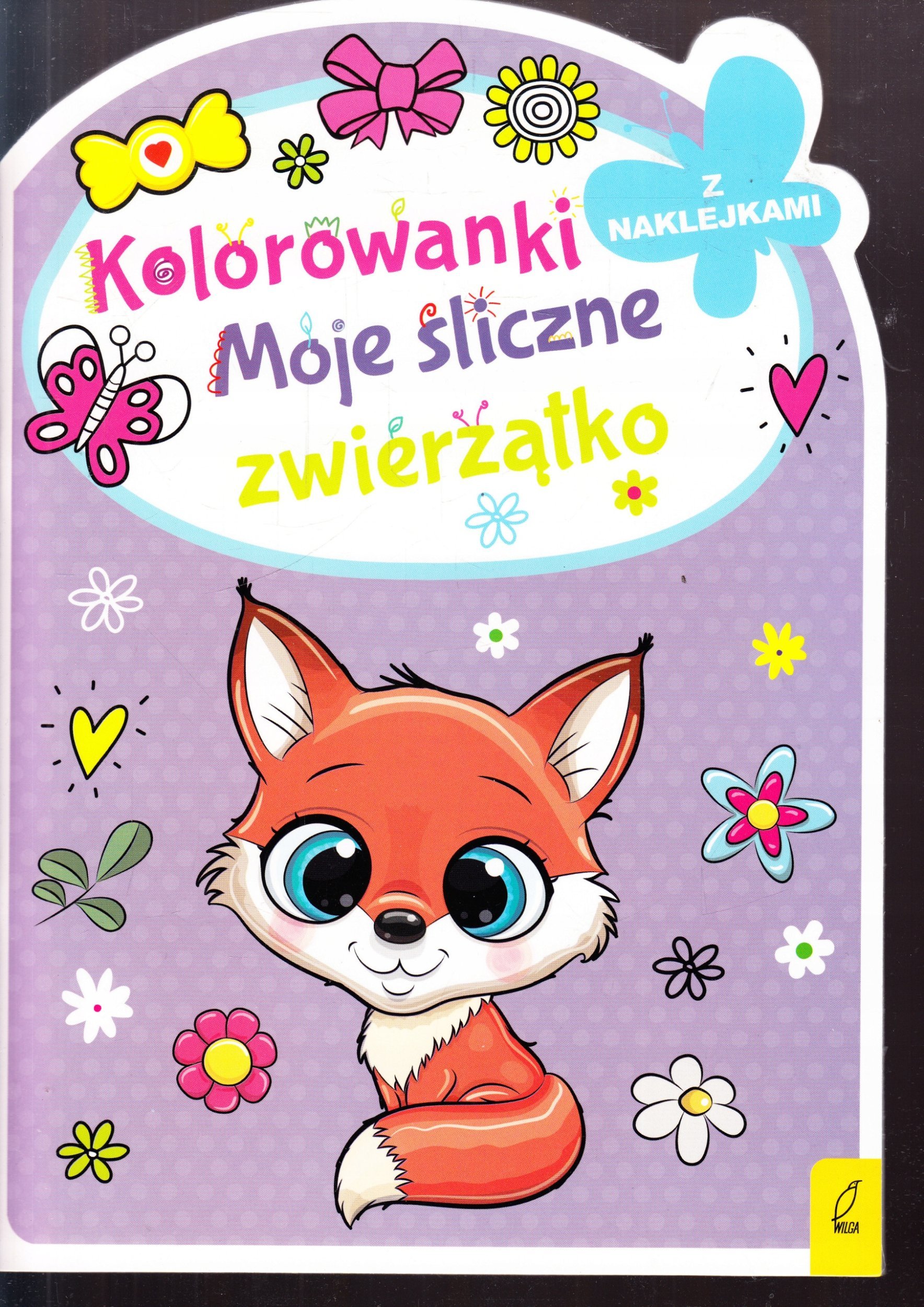 Kolorowanka z wykrojn.Moje śliczne Zwierzątko 8811