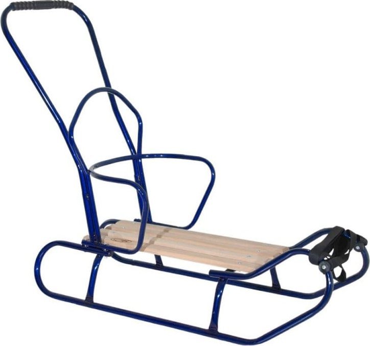 Sanki z pchaczem niebieskie