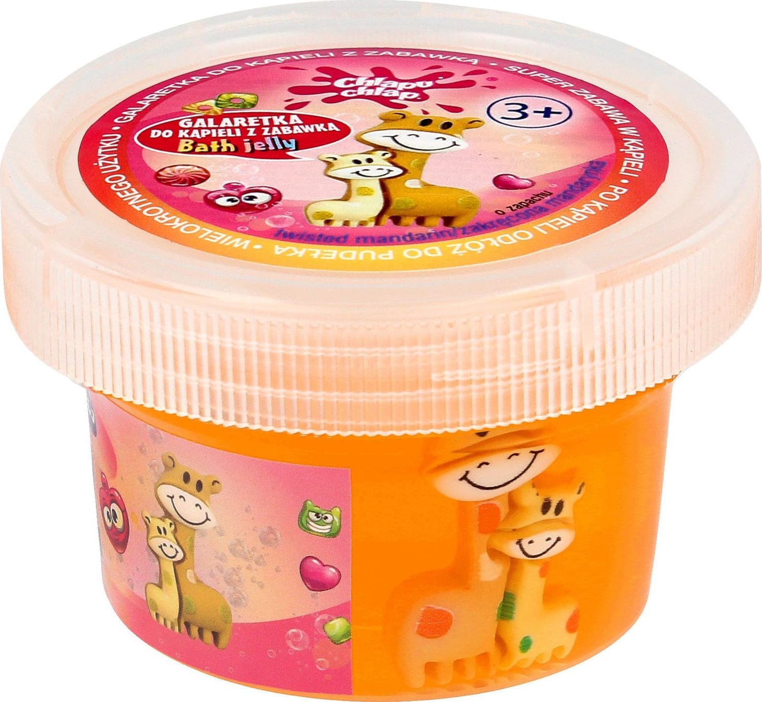 Chlapu Chlap Galarteka d/kąp z zabawką Żółta