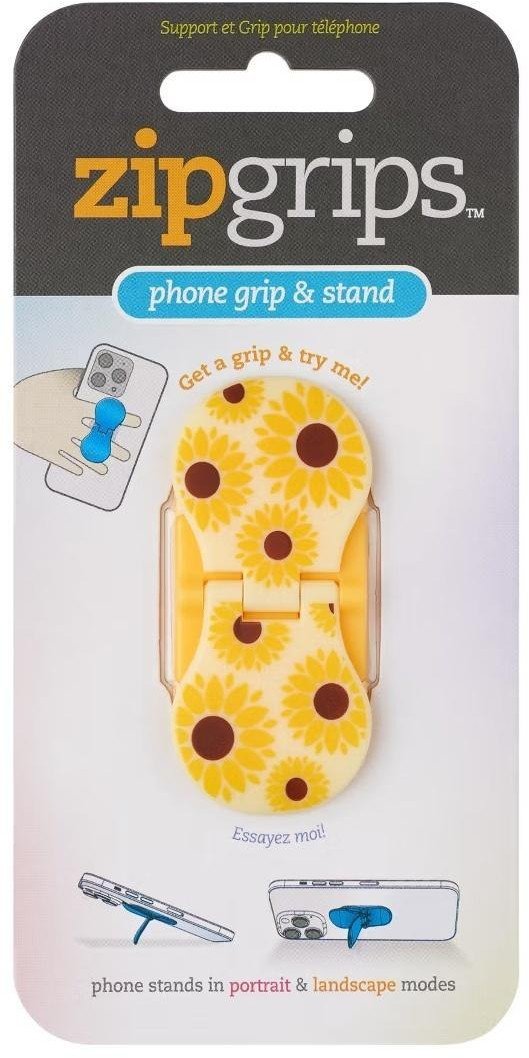 ZipGrip uchwyt na palce do telefonu Słonecznik