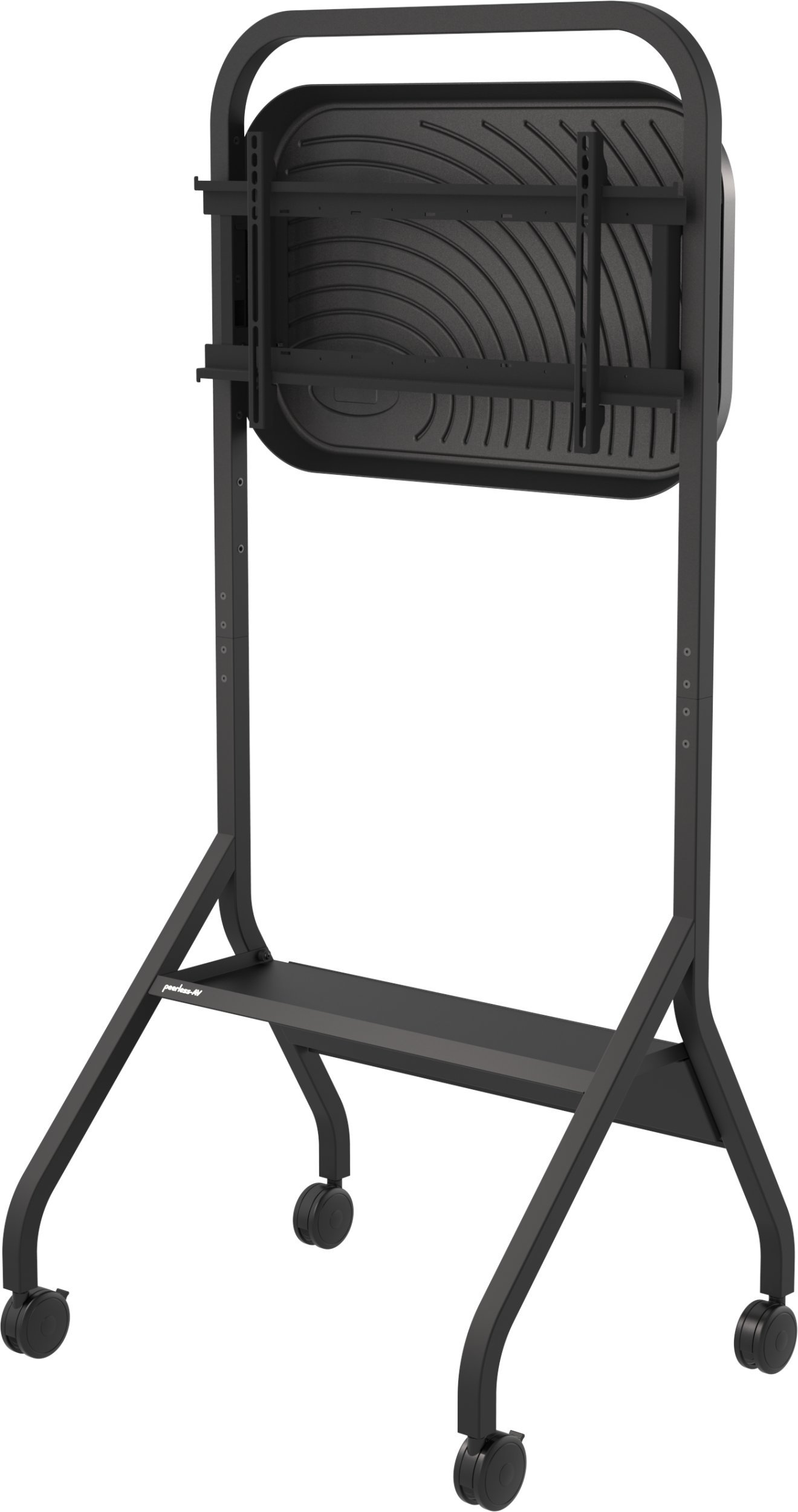 PEERLESS-AV SR860-EUK Rollwagen Trolley mit Ablage f�r Displays bis 190,5cm 75Zoll bis 56kg bis VESA 800x400 Farbe Schwarz