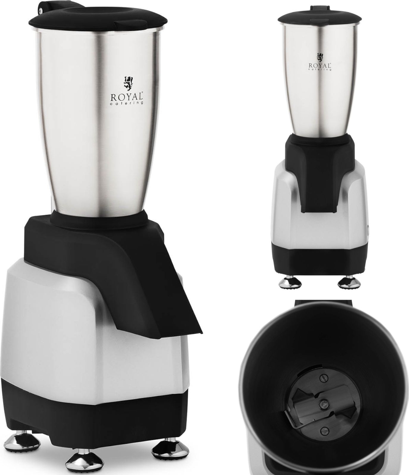 Royal Catering Kruszarka do lodu barmańska elektryczna 900 obr./min 3 l 200 W Kruszarka do lodu barmańska elektryczna 900 obr./min 3 l 200 W