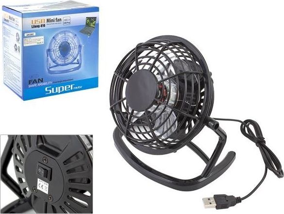 Wentylator USB Alpinestars czarny (509-uniw)