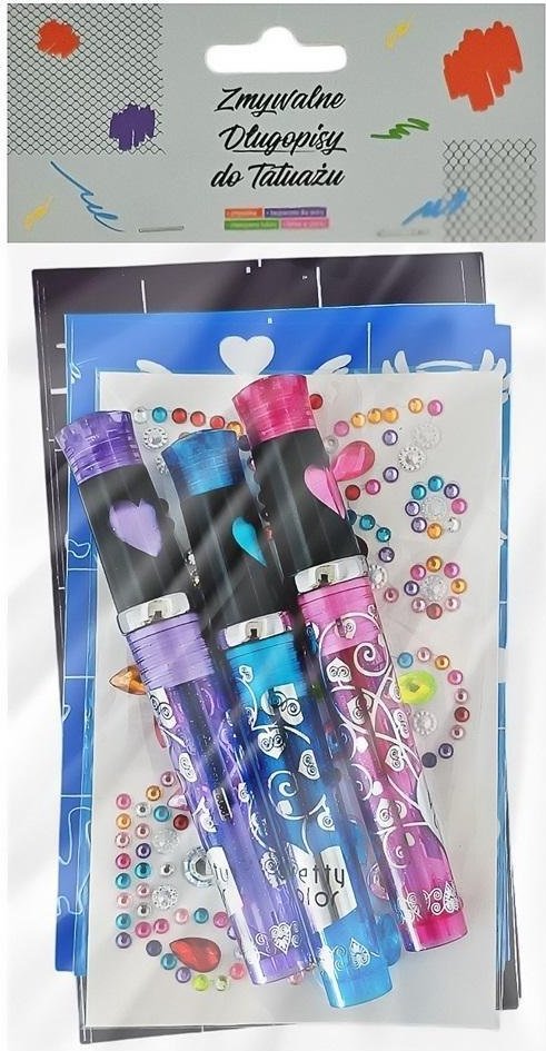 Długopisy do tatuażu 3szt