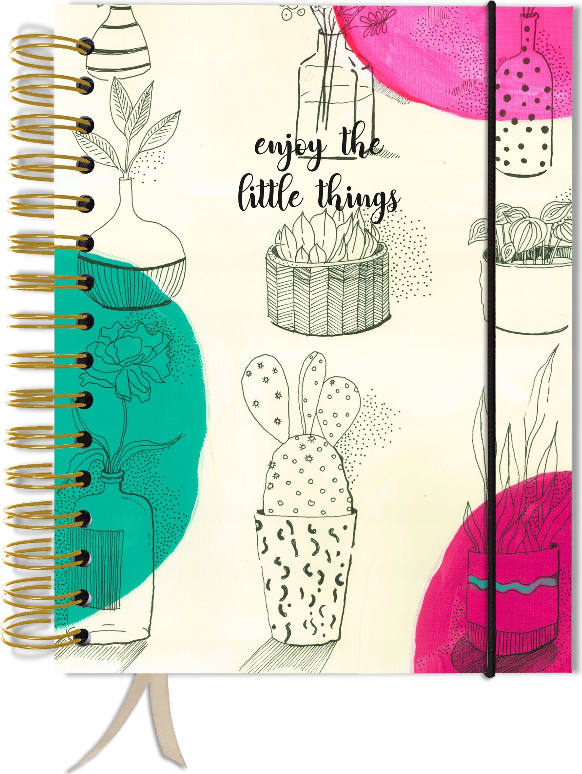 TadaPlanner Bullet journal 180 stron TaDa Planner notes zeszyt A5+ pamiętnik w kropki