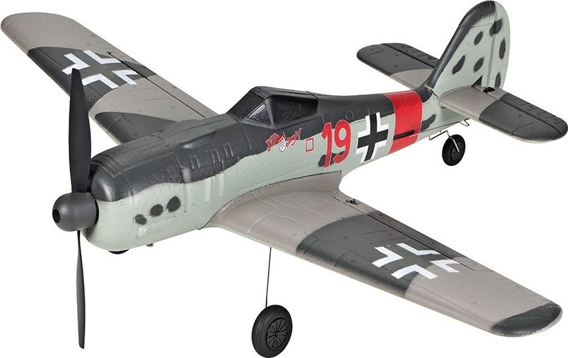 TOP RC Hobby Mini FW190 z systemem stabilizacji TOP-Gyro Idealny dla początkujących 402MM RTF - top105B01