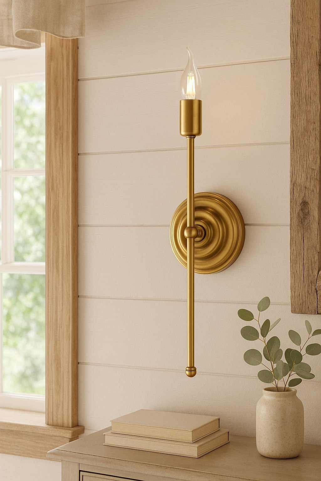 Kinkiet ścienny mosiężny w stylu vintage elegancja i klasyka w jednym