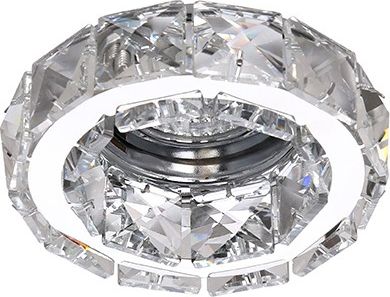 Torino Oczko lampa oprawa wpuszczana downlight Azzardo Ester 1 1x50W GU10 chrom DM1000-1-CH