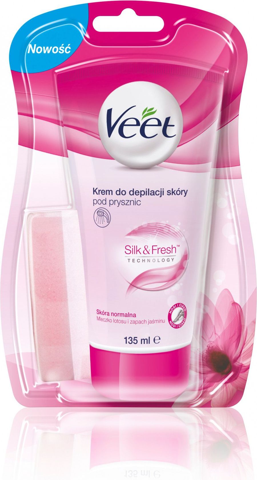Veet Krem do depilacji pod prysznic dla skóry normalnej 135 ml