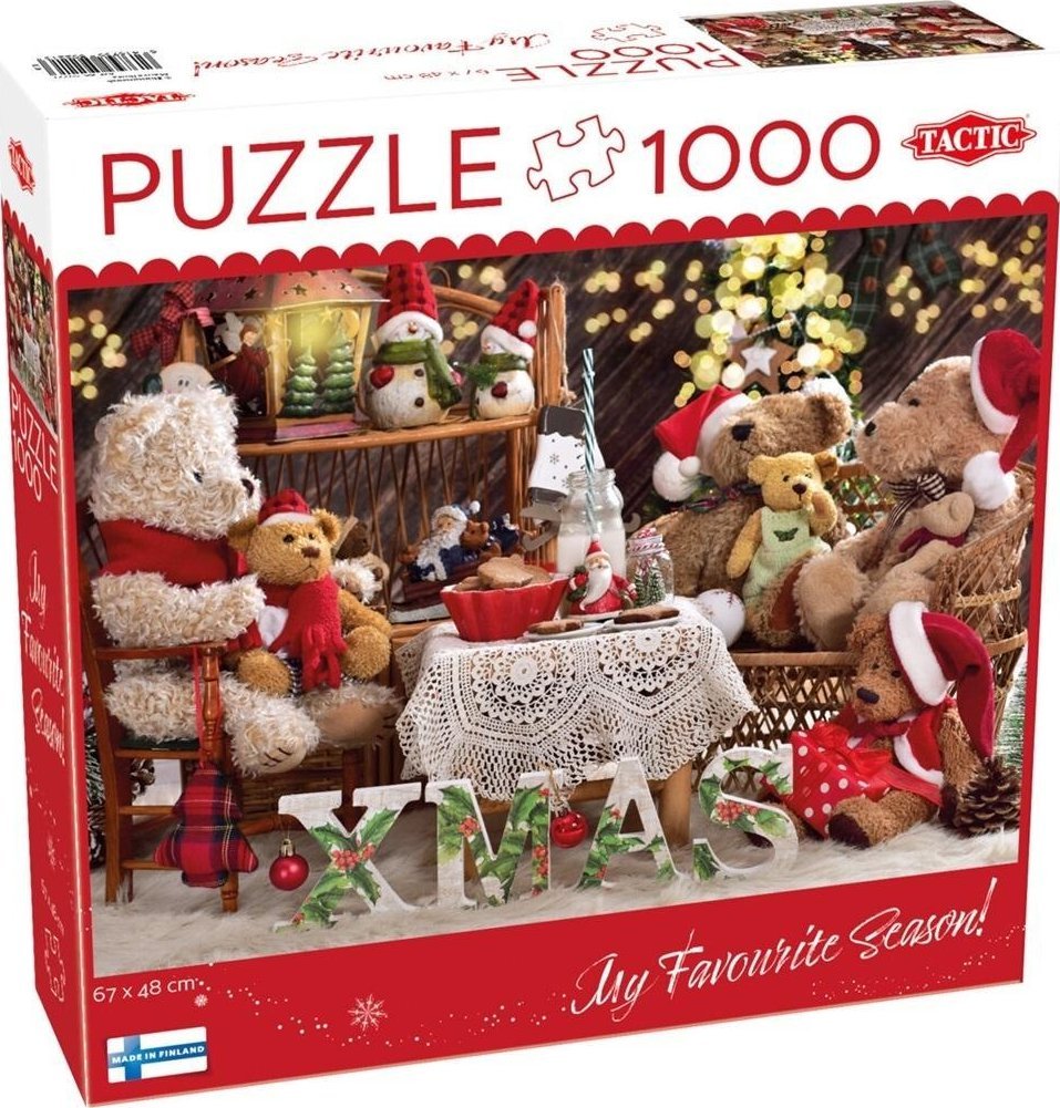 Puzzle 1000 Teddy Bear Family