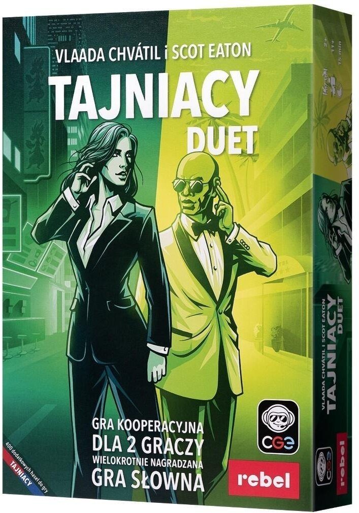Rebel Gra planszowa Tajniacy Duet (nowa edycja)