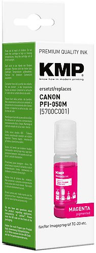 Tusz KMP Printtechnik AG KMP kartridż Canon PFI050M (5700C001) magenta kompatybilny