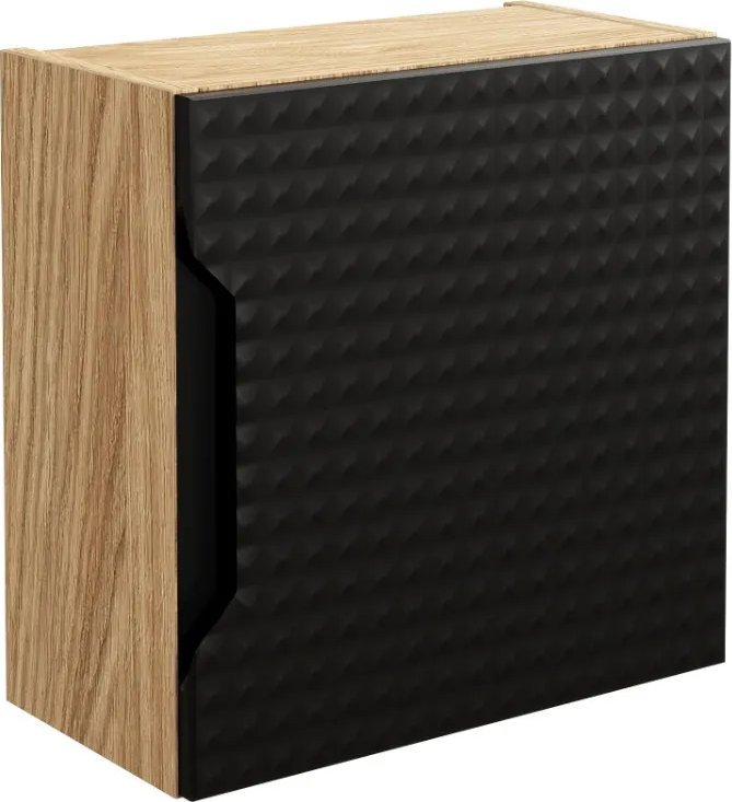 Comad Szafka łazienkowa LUXOR BLACK 83-35-1DQ 35x35cm dąb olejowany/czarna COMAD