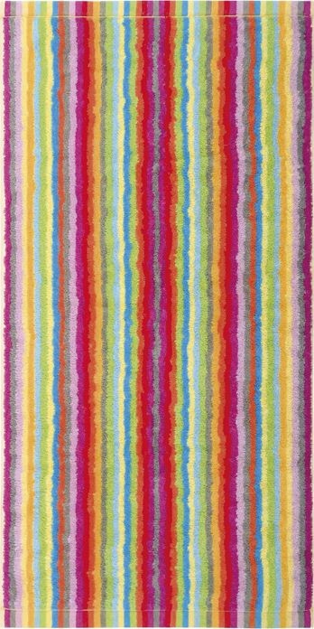 Cawo Frottier Ręcznik 30x50 cm LIFESTYLE Stripes Multicolor Hell