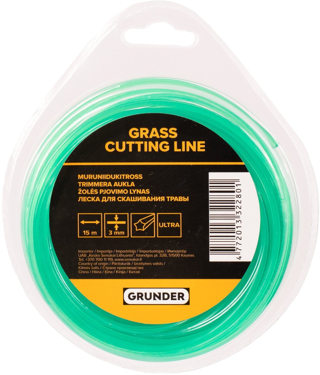 TRIMMER LINE 3.0MM 15M STAR ULTRA