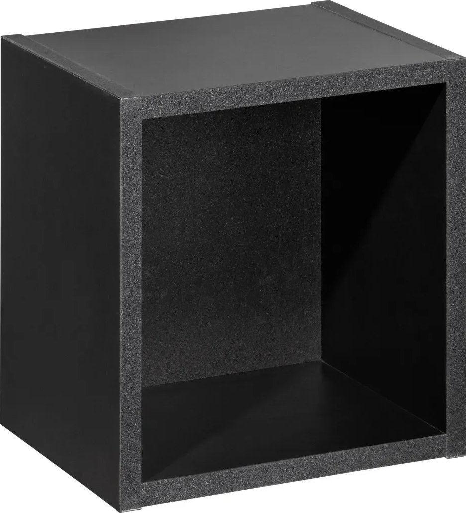Comad Półka wisząca NOVA BLACK 83-27-Q 27x25cm czarna COMAD