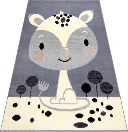 Dywany Łuszczów Dywan BCF FLASH Fox 3995 - Lis, lisek szary, 200x300 cm