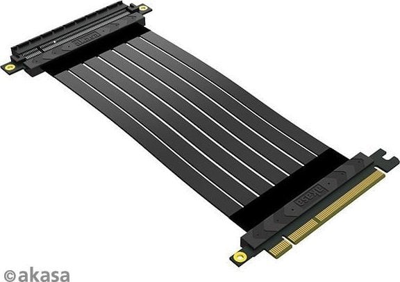 Akasa Riser PCIe 4.0 x16 Black X2 Mark IV (AK-CBPE03-20B)