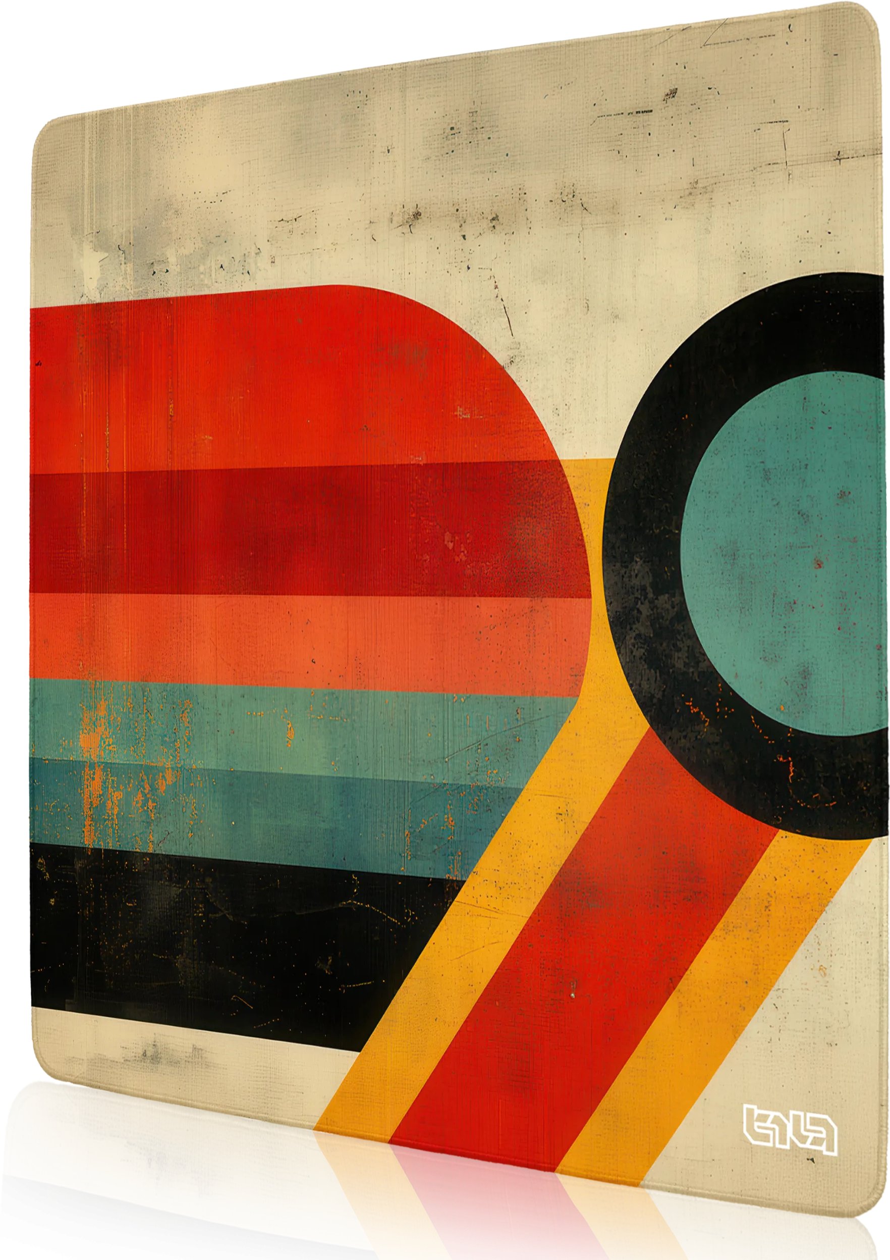 DUŻA PODKŁADKA POD MYSZKĘ Nostalgic Stripes 30x30 TILT Prezent Duża