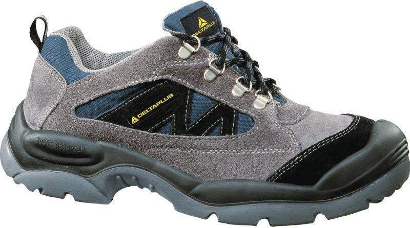Delta Plus Półbuty z dwoiny welurowej szaro-niebieskie 40 (MAZANSPGB40)