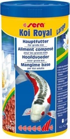 Sera Koi Royal Large 1.000 ml, granulat - pokarm postawowy dla Koi