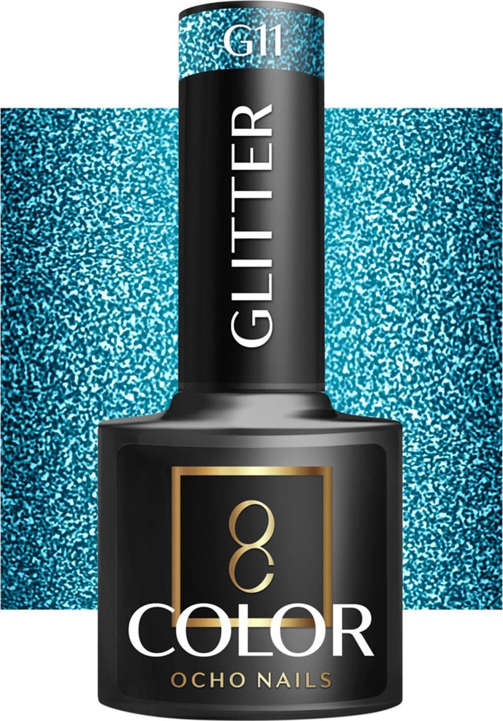 Activeshop OCHO NAILS Lakier hybrydowy glitter G11 -5 g