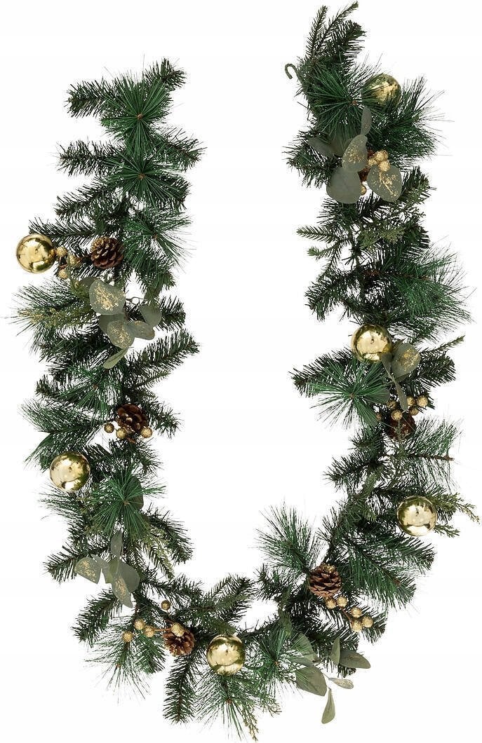 Atmosphera Girlanda świąteczna z bombkami, 200 cm