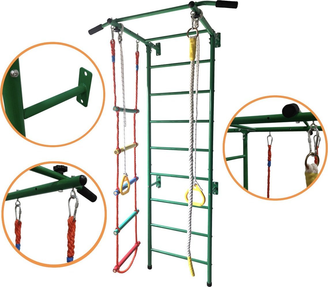 Master Drabinka Gimnastyczna dla Dzieci z Akcesoriami MASTER Ribs 5