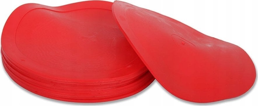 Maxwel Pole treningowe krążek 15cm czerwone - 10szt