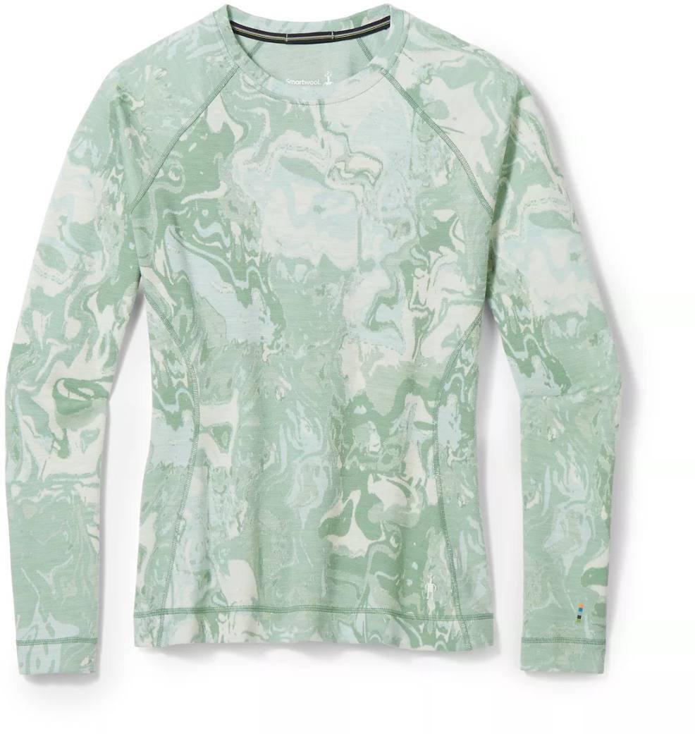 Smartwool W'S Classic Thermal Merino Base Layer Pattern Crew Boxed, K43, M