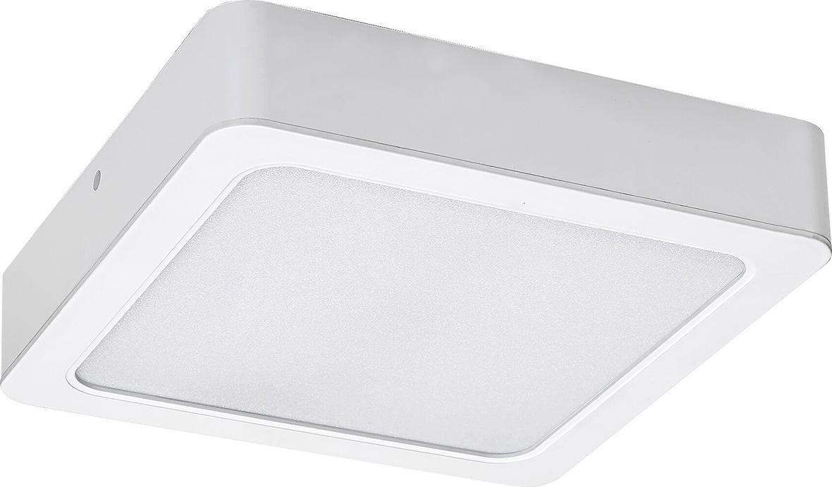 Lampa sufitowa Rabalux Kwadratowy plafon salonowy Shaun LED 12W 4000K nowoczesny biały