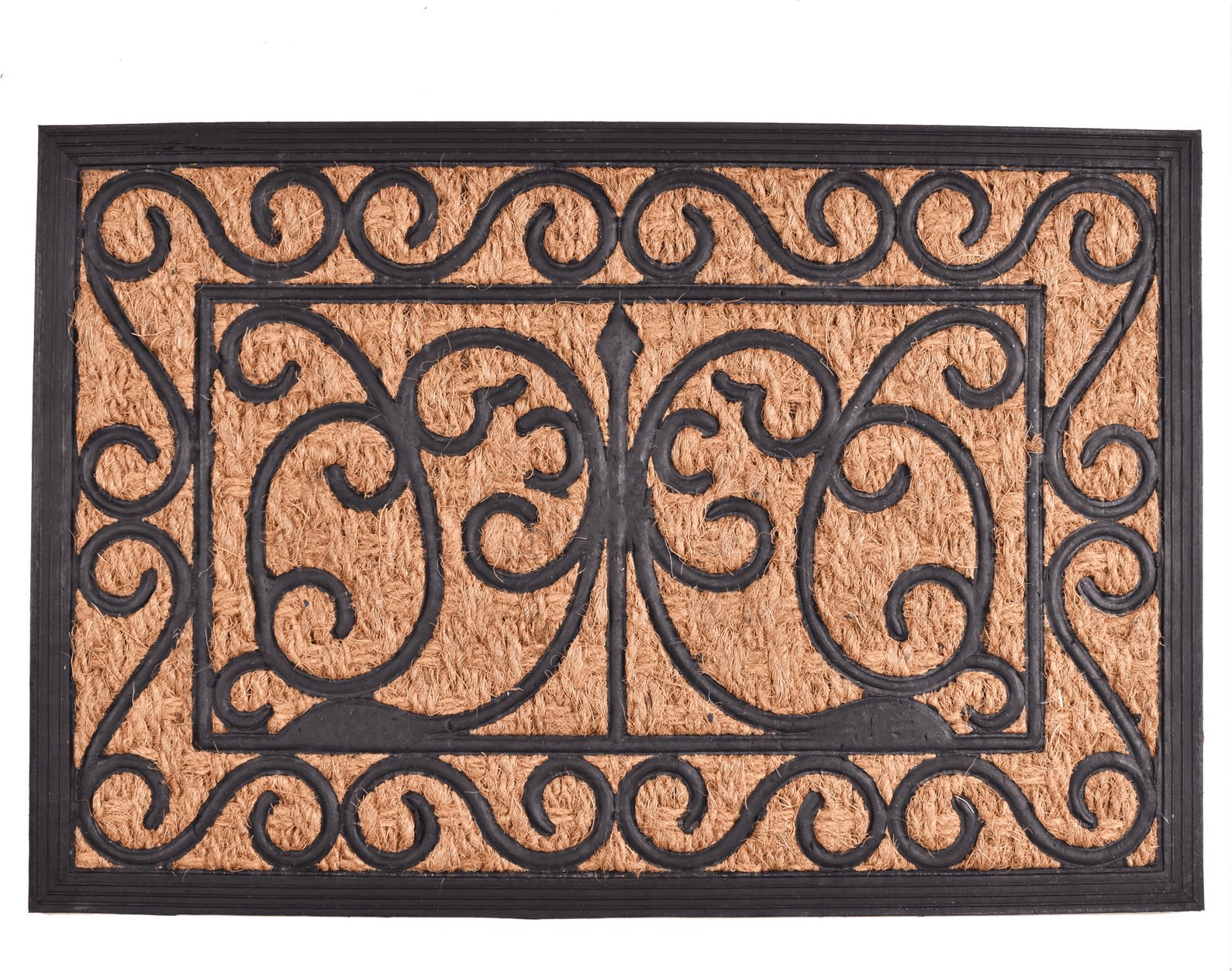 Wycieraczka Panama kokosowa guma FLORAL