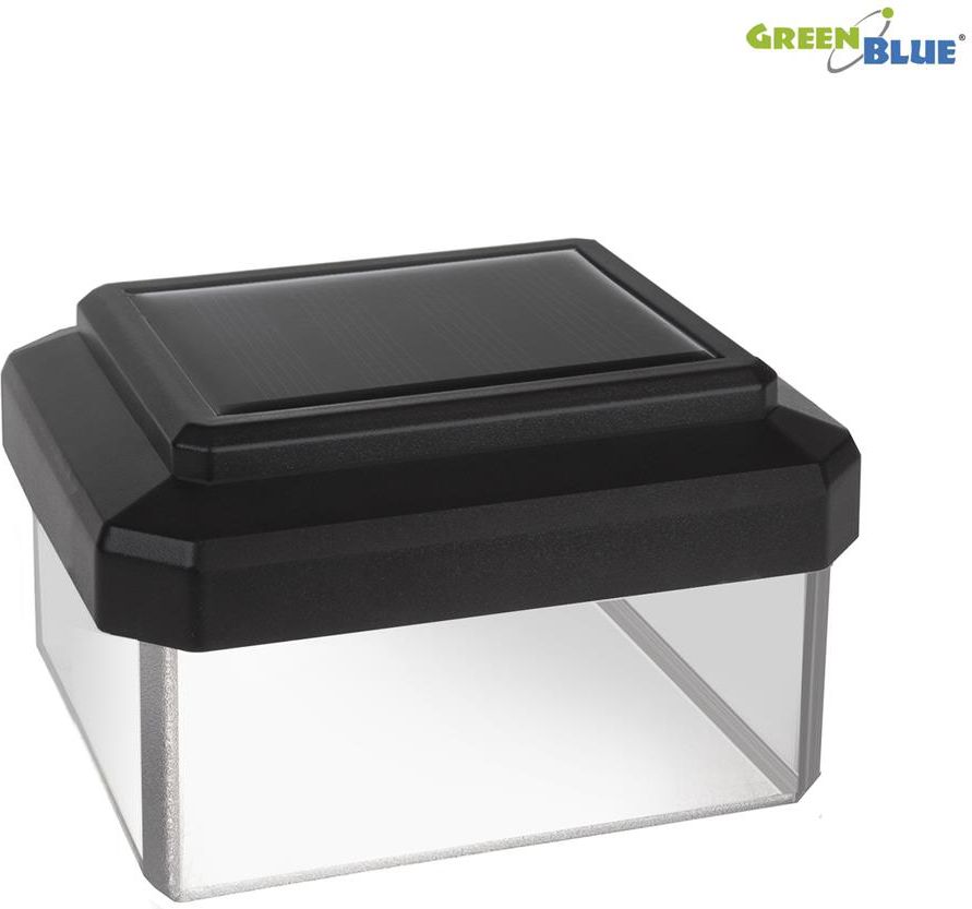 GreenBlue Lampa solarna na słupek LED 60*40 daszek kopertowy (GB125)