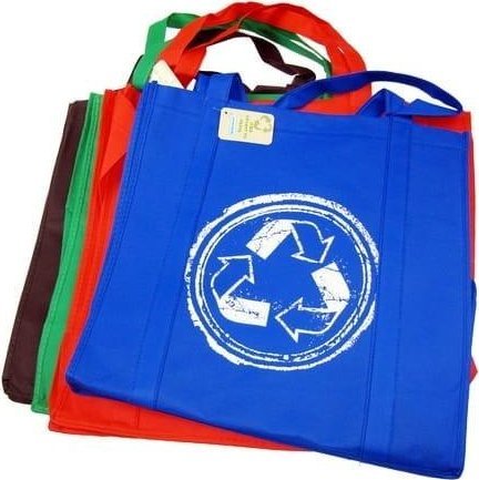 Torba na zakupy 38x36x20cm MIX