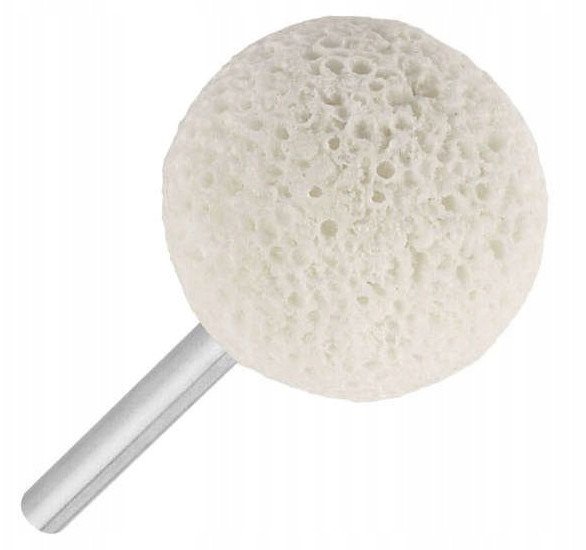 ŚCIERNICA KULISTA PUMEKS DO SZORSTKOWANIA OPON KULKA 40 mm Z TRZPIENIEM