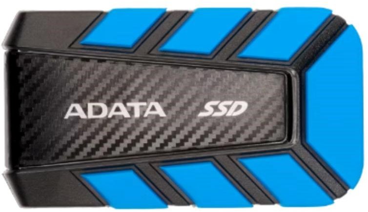 Dysk zewnętrzny SSD ADATA External SSD 2TB SD820, USB 3.2 Gen 2x2, Czarny-niebieski