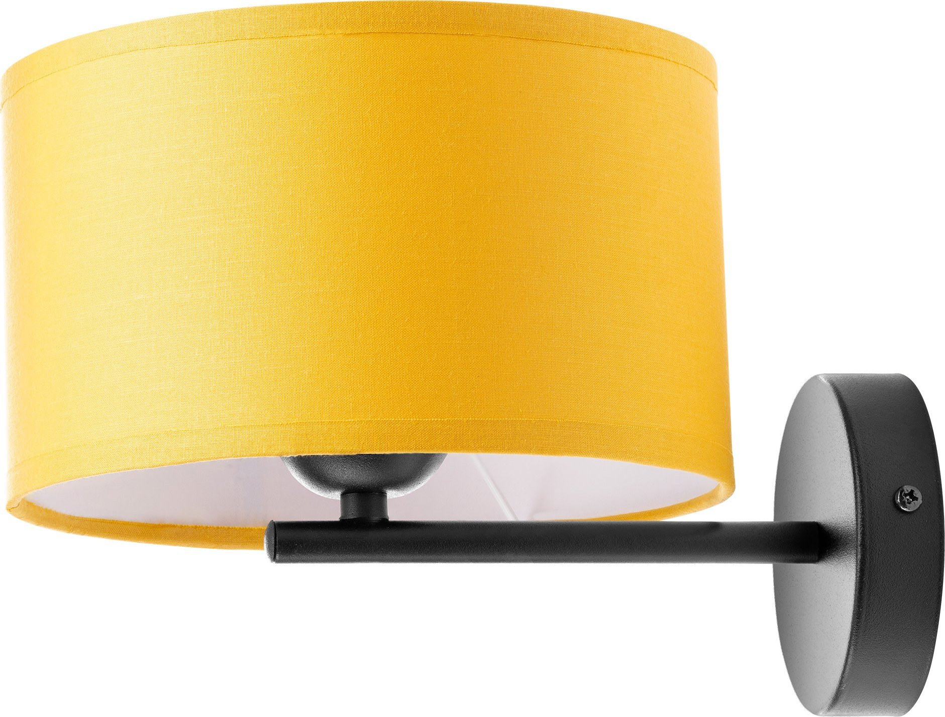 Kinkiet Orno ROLLO kinkiet, moc max. 1x60W, musztardowy