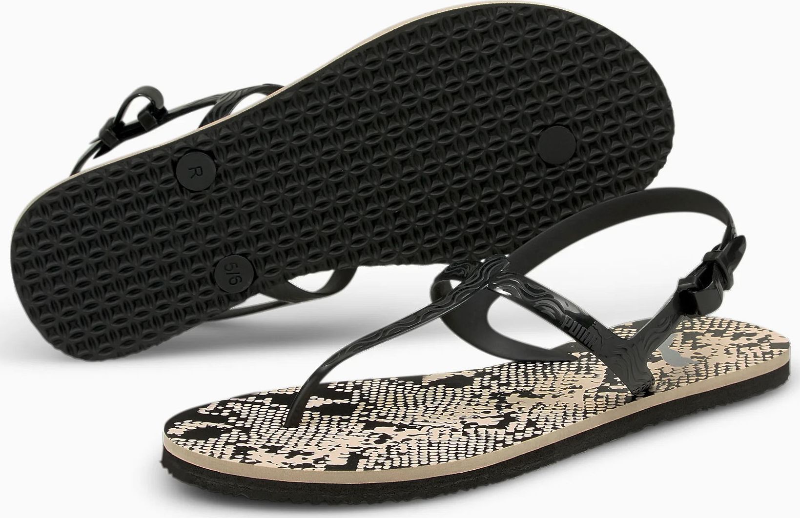 Puma Sandały sportowe damskie Cozy Untamed czarne r. 35.5