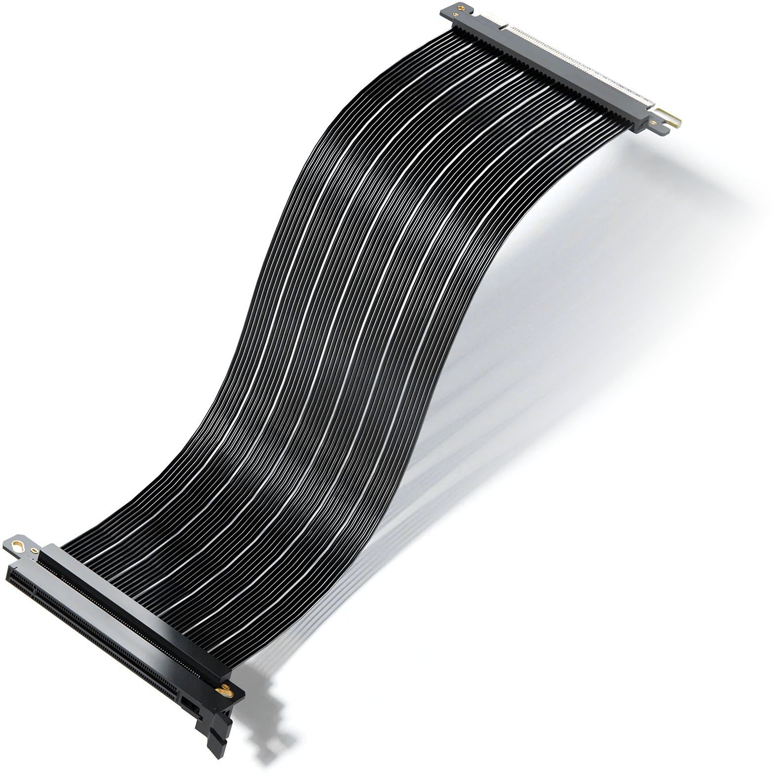 SSUPD PCIe 5.0 Riser-Kabel, schwarz – 320mm, Straight