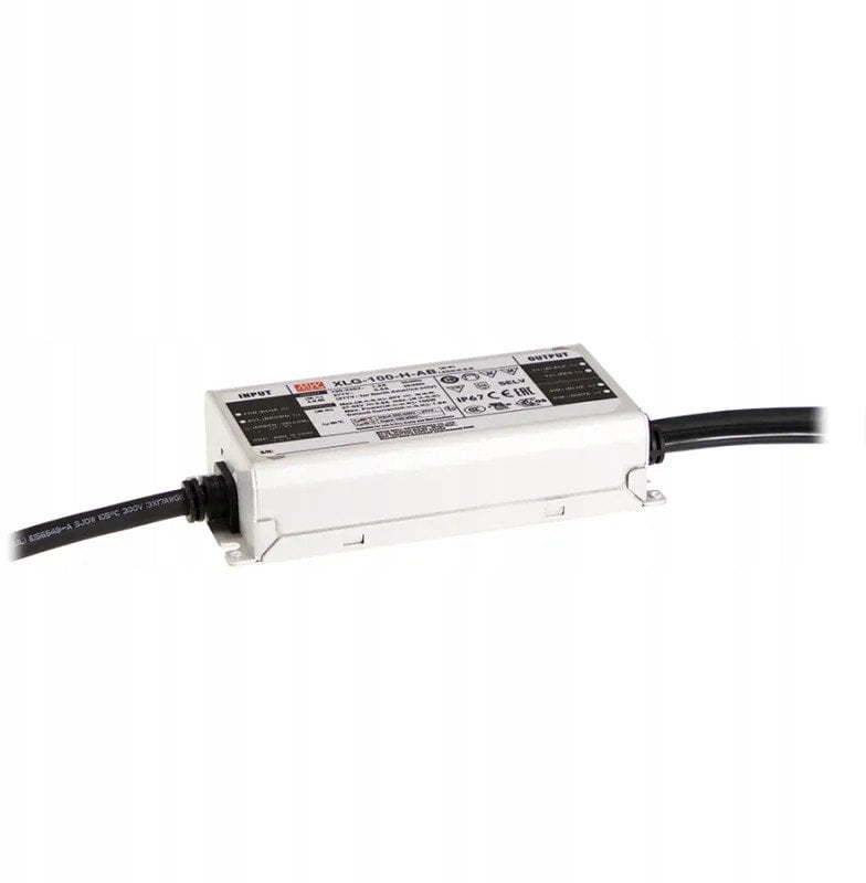 Impulsinis maitinimo šaltinis LED 96W 12V 8A IP67, dimeriuojamas, Mean well XLG-100-12-A