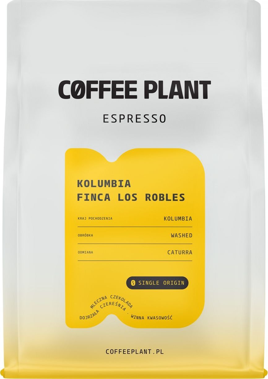 Kawa ziarnista Coffee Plant Espresso Kolumbia Finca Los Robles 250 g