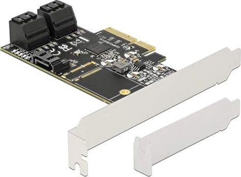 Kontroler Delock DeLOCK 5P SATA PCIe x4 - Low Profile (90395) - FPUVH02S
