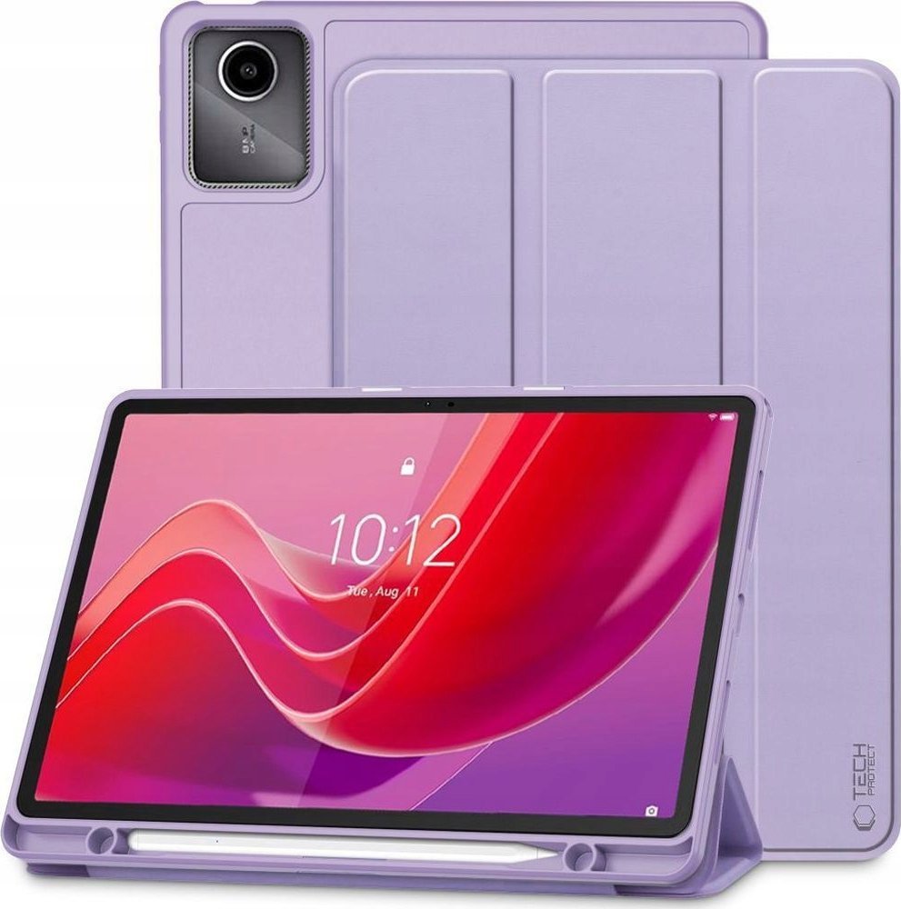 Etui na tablet Tech-Protect SmartCase Pen Lenovo Tab M11 11.0 fioletowe (TB-330)