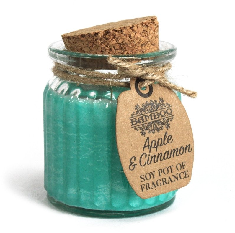 Zapachowa świeczka sojowa - Jabłko i Cynamon